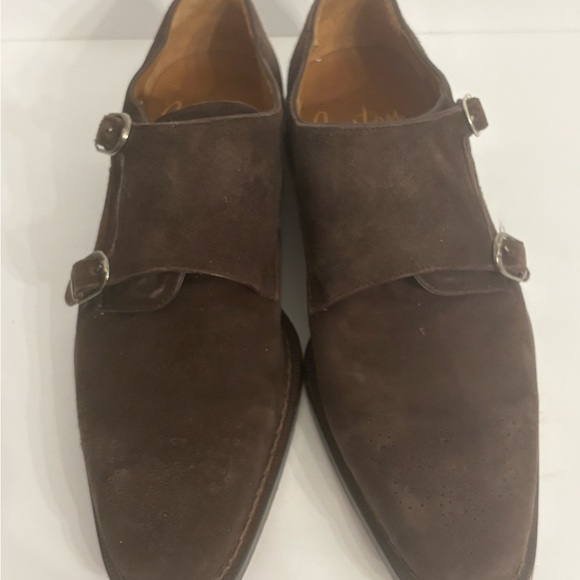 Men\'s Brown Suede Buckle Shoes main image 10